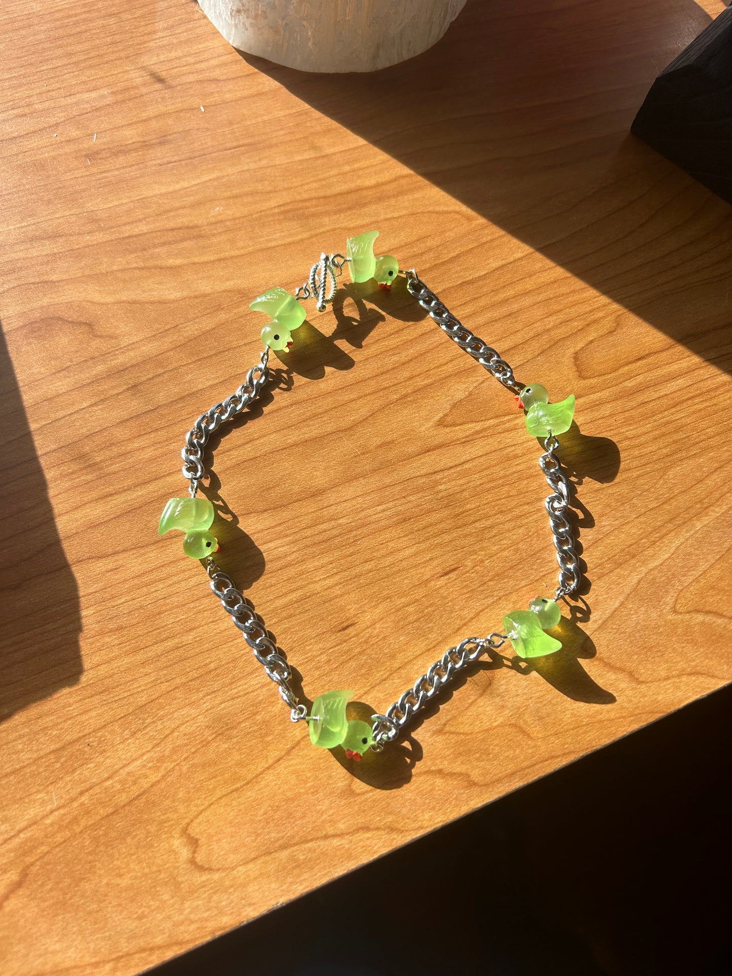 Green Translucent Premium Duck Chain