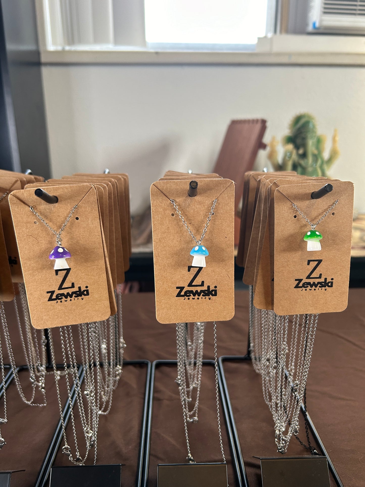 Mushroom Necklaces