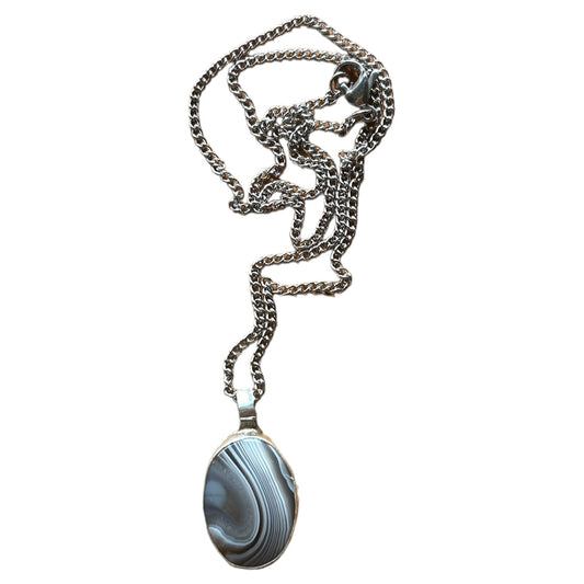 Banded Agate Pendant