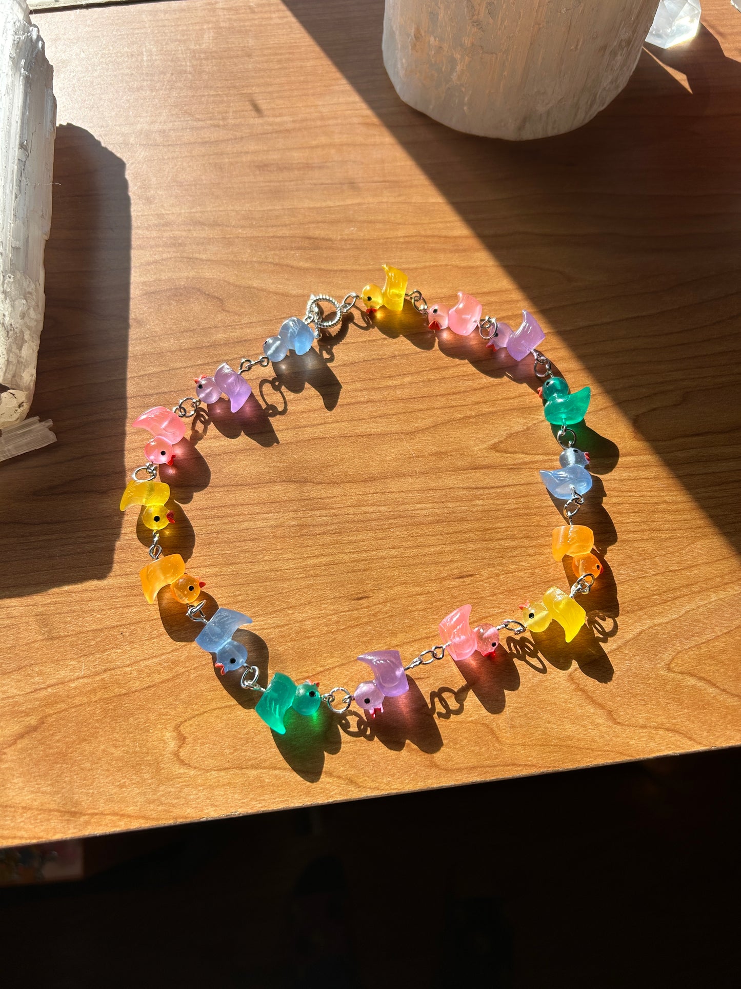 Nothing But Translucent Rainbow Ducky Chain