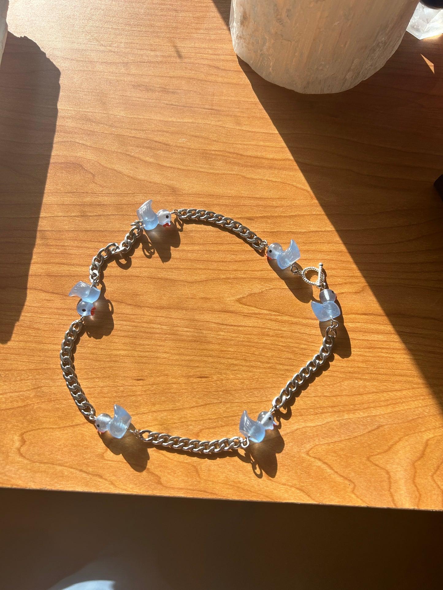 Translucent Blue Premium Ducky Chain