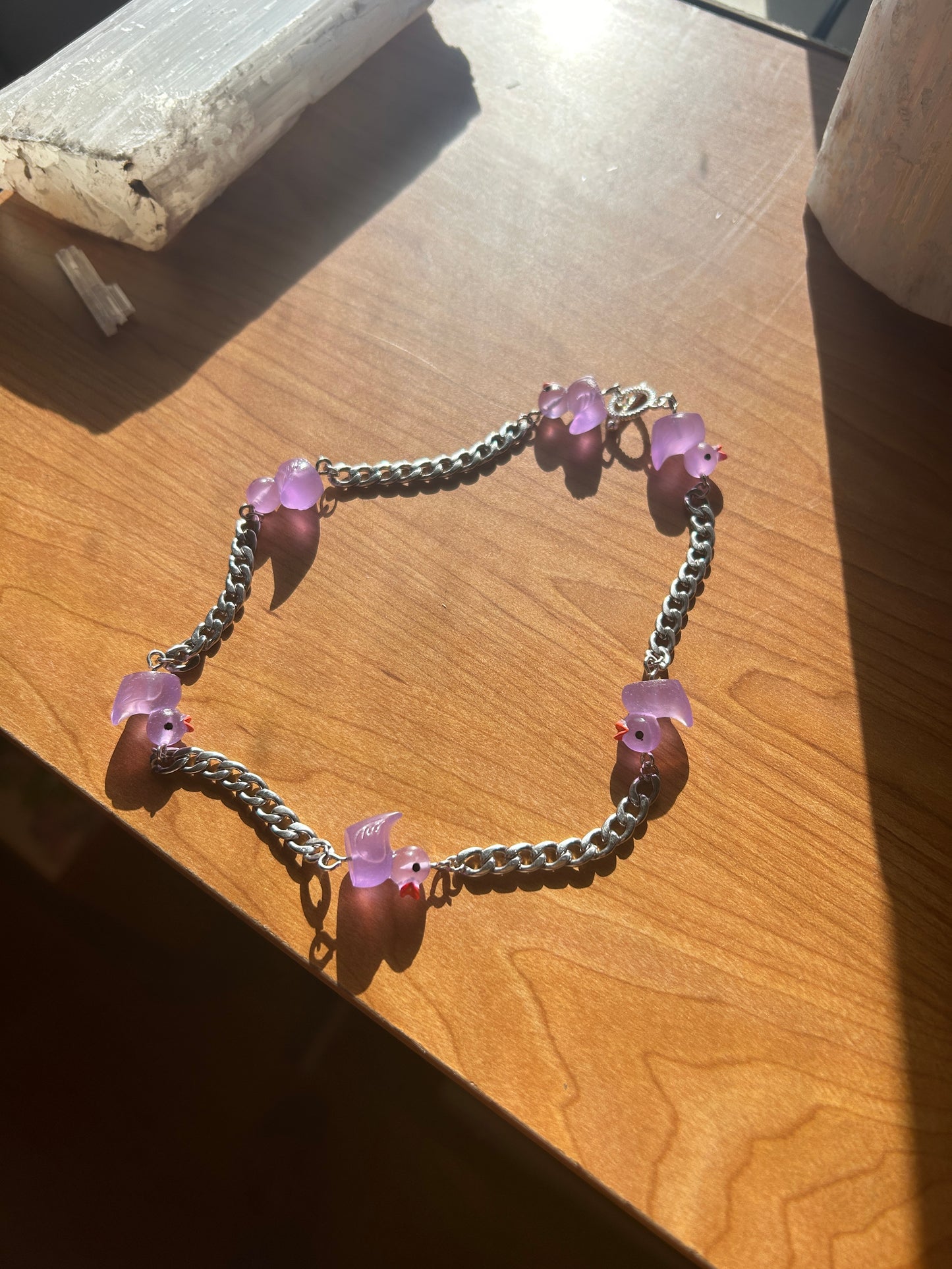 Translucent Purple Premium Ducky Chain