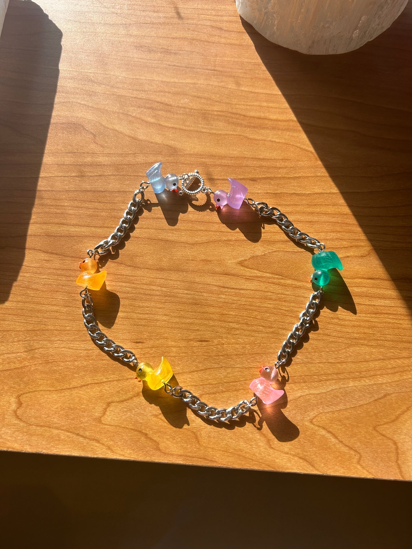 Translucent Rainbow Premium Ducky Chain