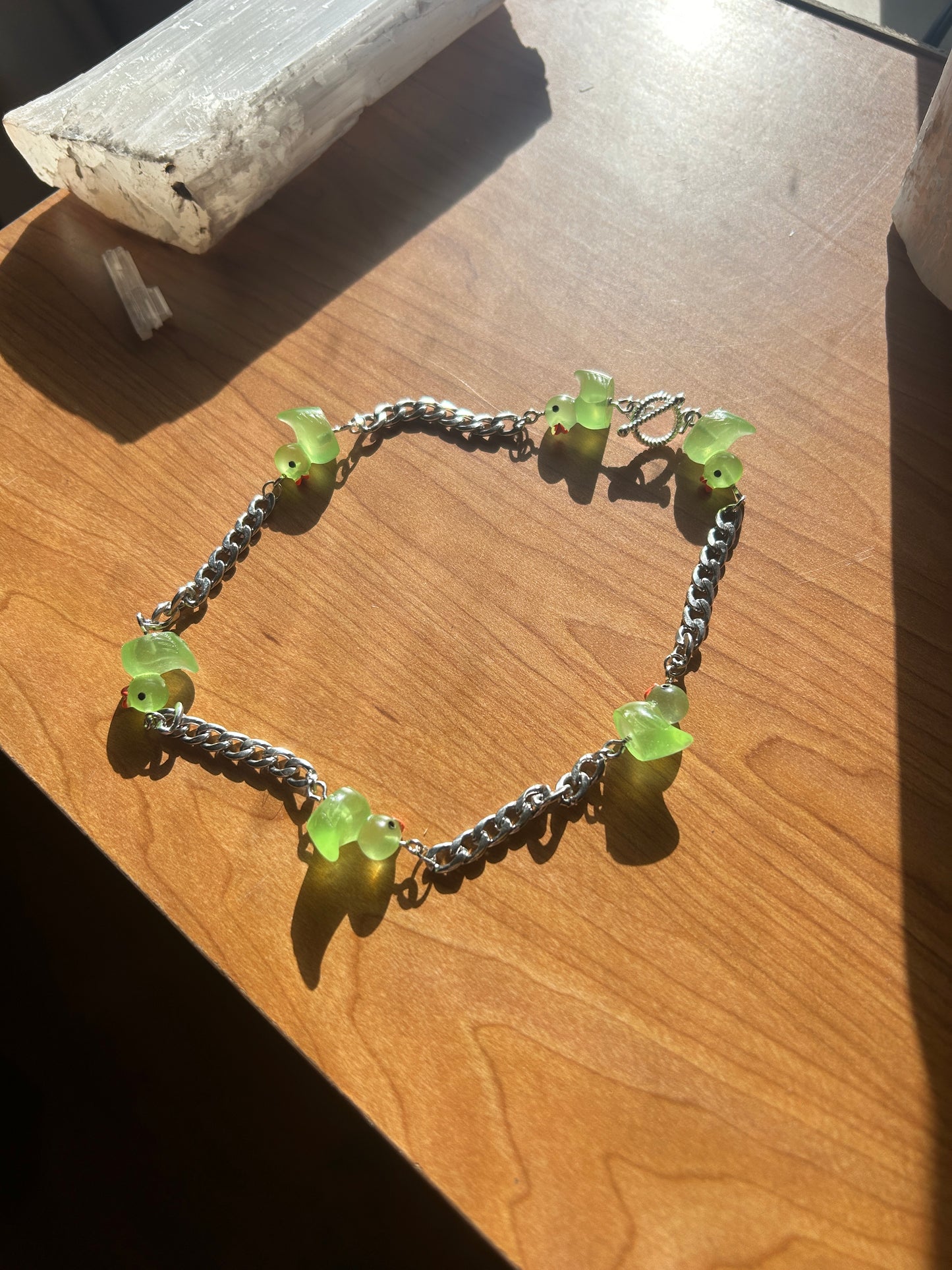 Green Translucent Premium Duck Chain