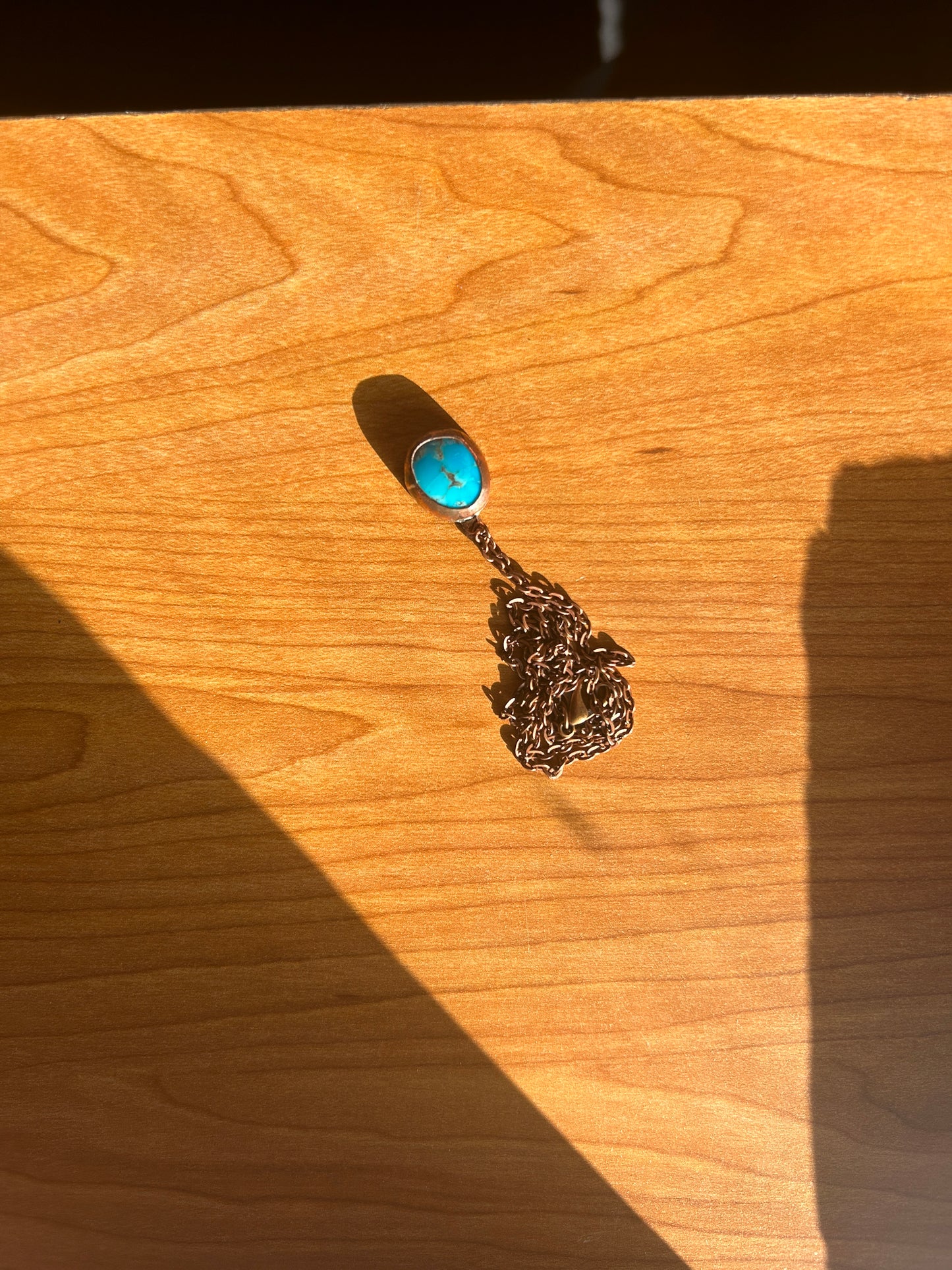 Sky Blue Turquoise Pendant