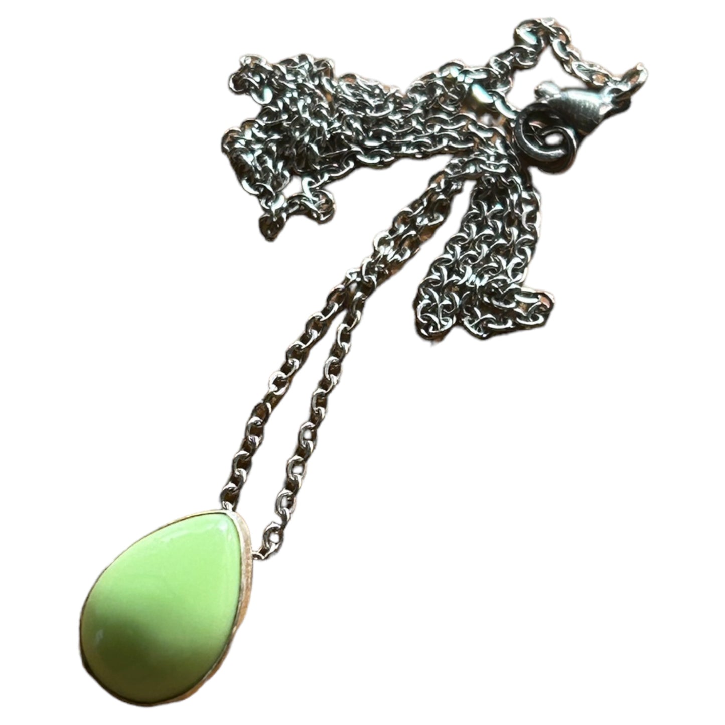 Green Chalcedony Pendant