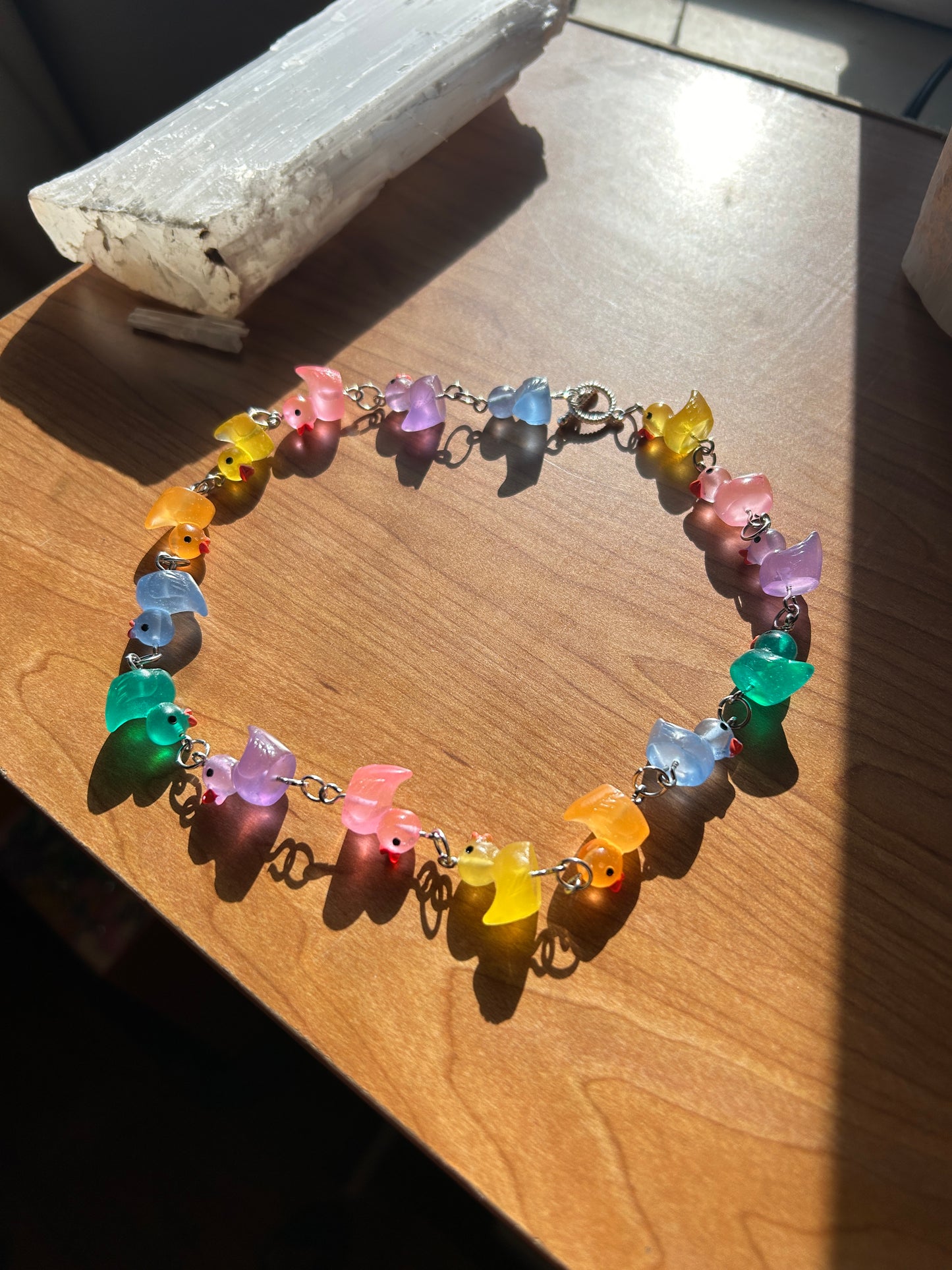 Nothing But Translucent Rainbow Ducky Chain