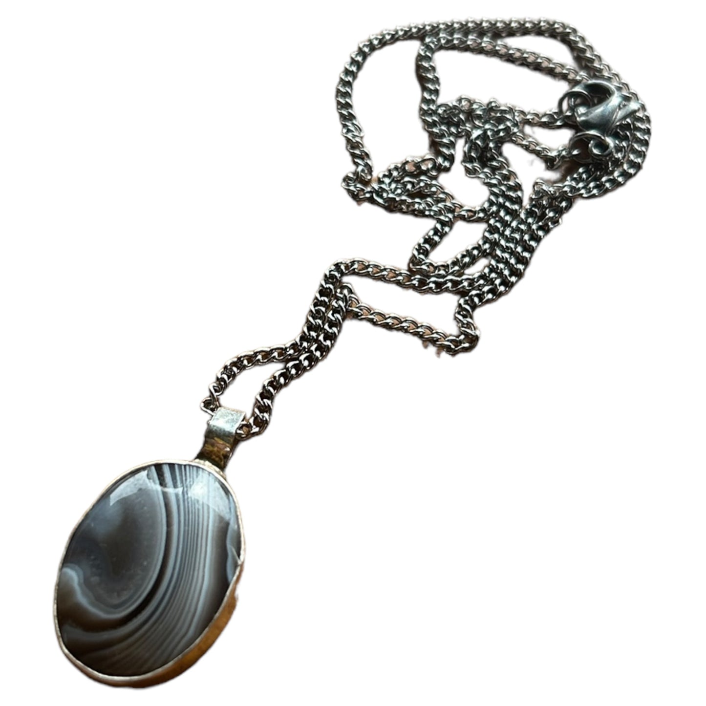 Banded Agate Pendant