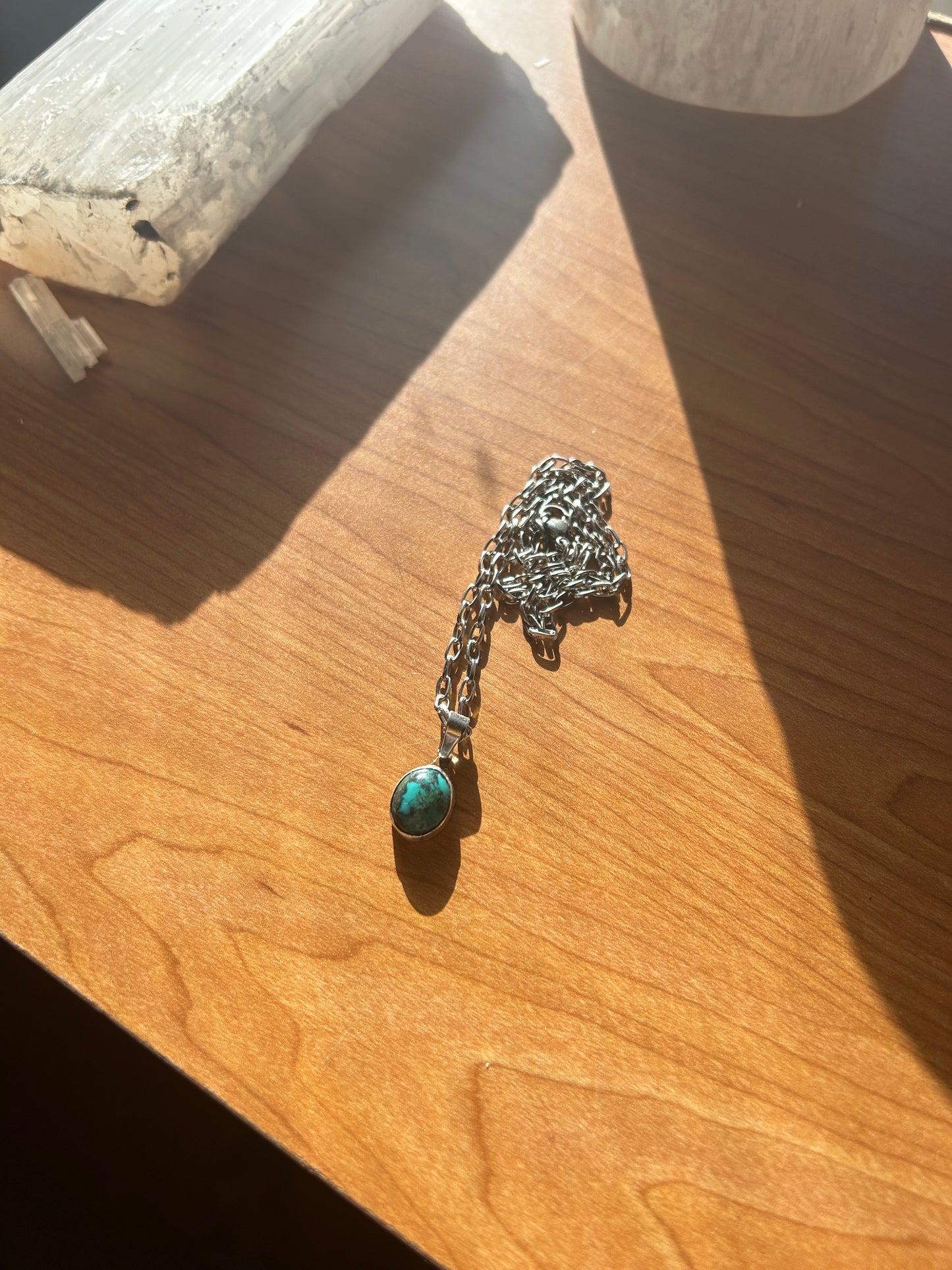 Oval Turquoise Pendant