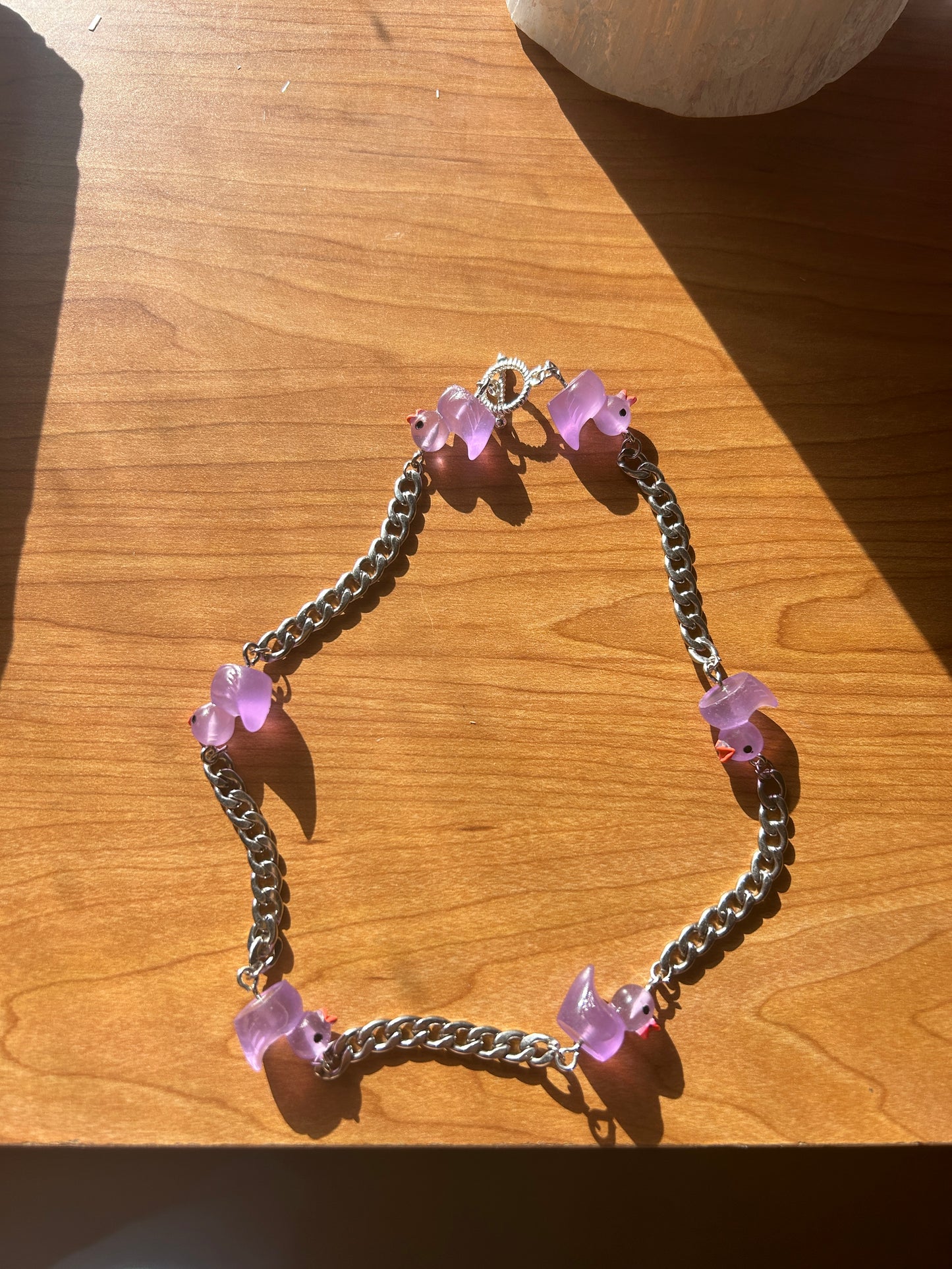 Translucent Purple Premium Ducky Chain